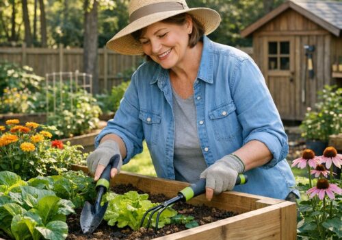 Rückenfreundliche Gartenprojekte: So sorgt die richtige Höhe für entspanntes Arbeiten